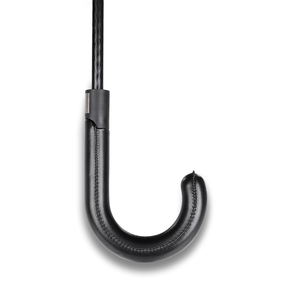 R07937.02.IIQ - Elegancki parasol Lausanne, czarny - druga jakość