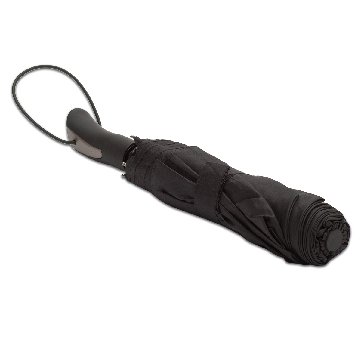 R07945.02 - Składany parasol sztormowy VERNIER, czarny