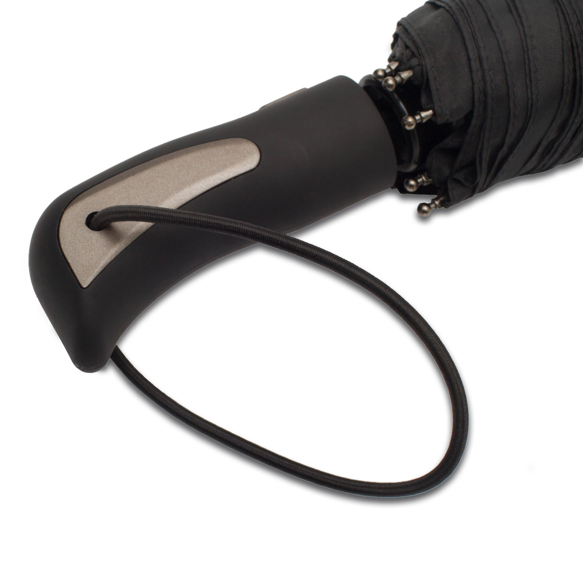 R07945.02 - Składany parasol sztormowy VERNIER, czarny