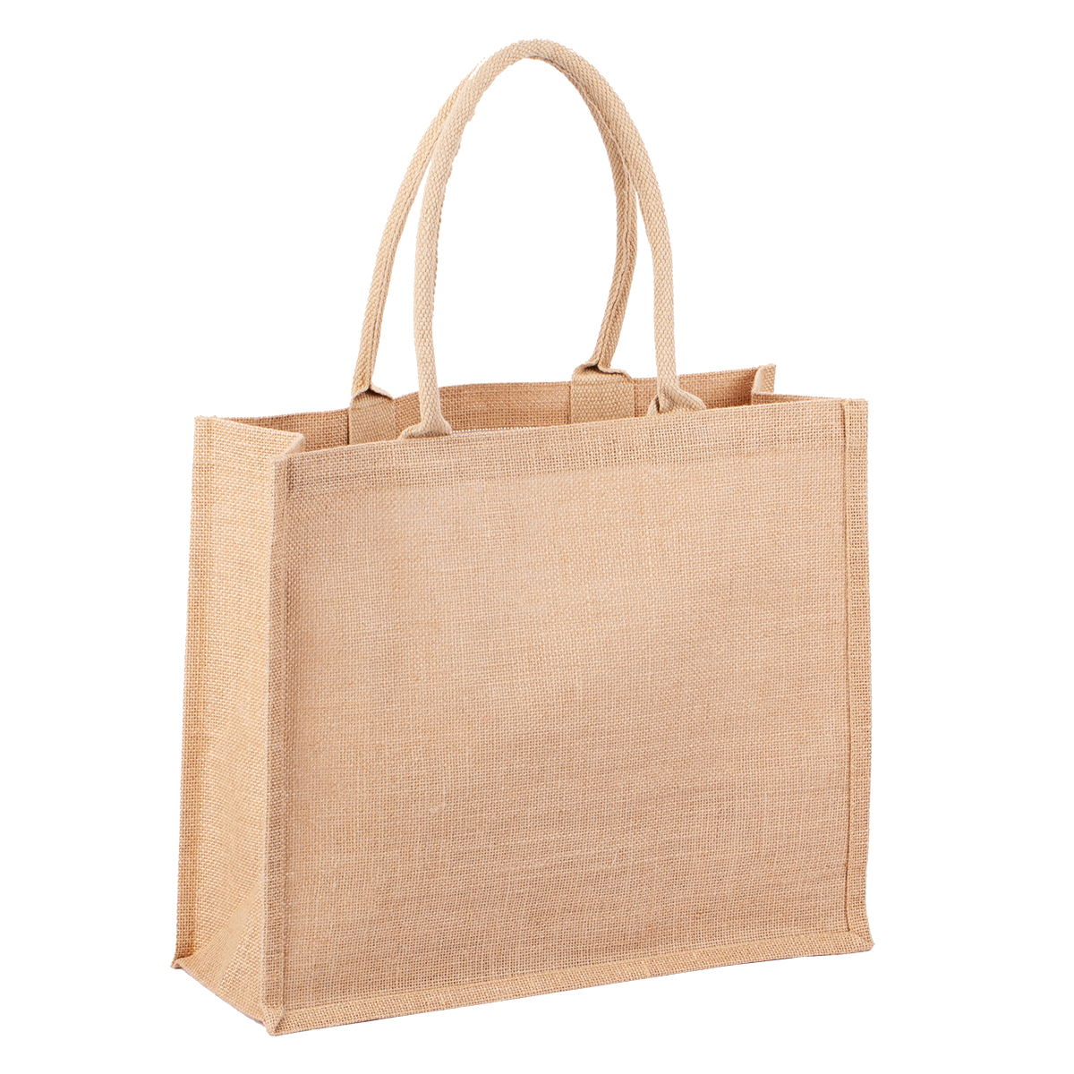 R08507.13 - Torba na zakupy z juty Natural Shopper, beżowy