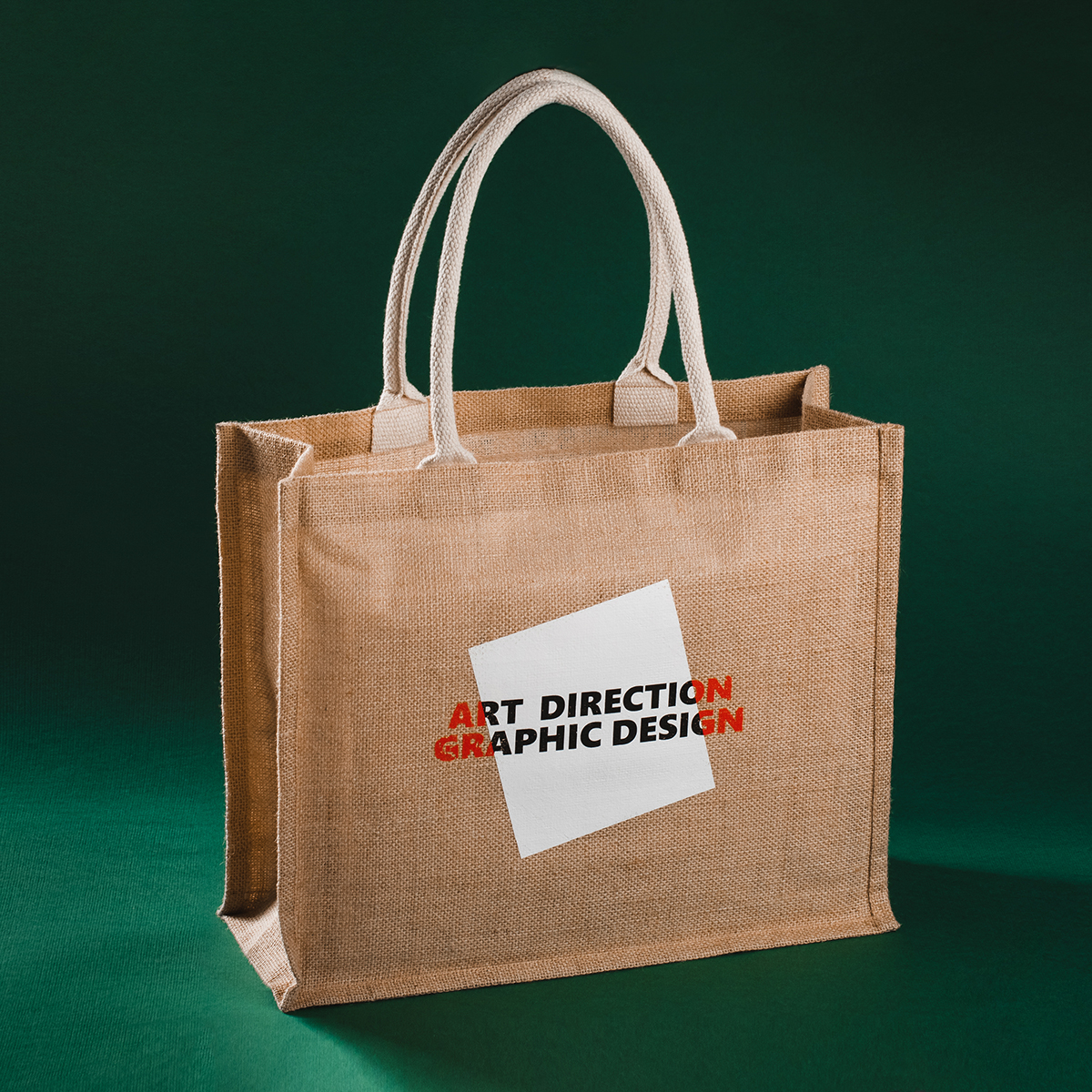 R08507.13 - Torba na zakupy z juty Natural Shopper, beżowy