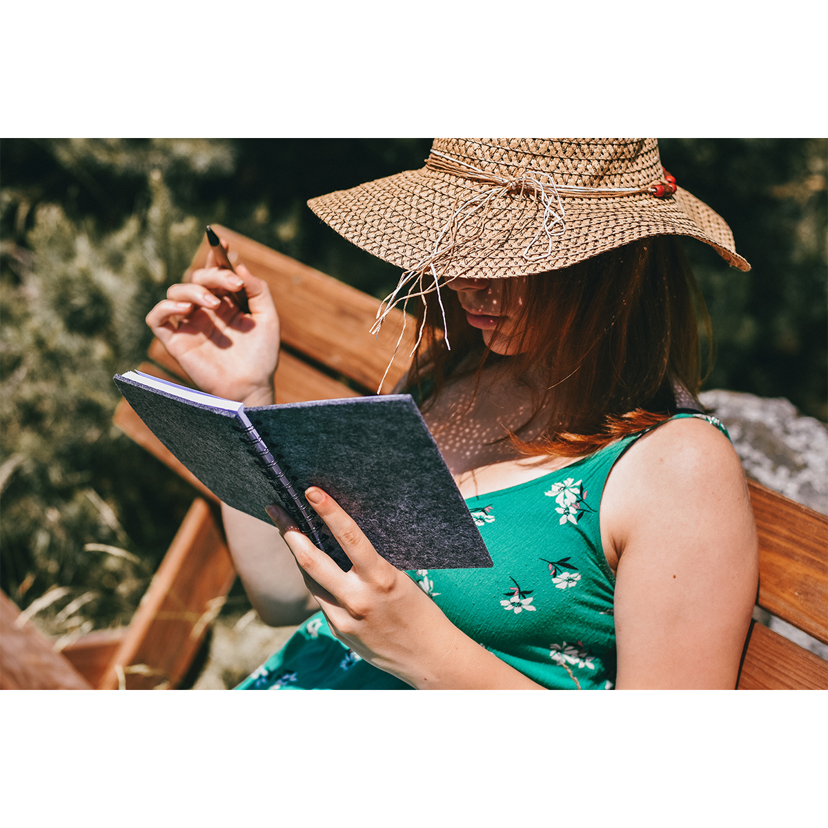 R08612 - Notes z filcu Felt Now, szary