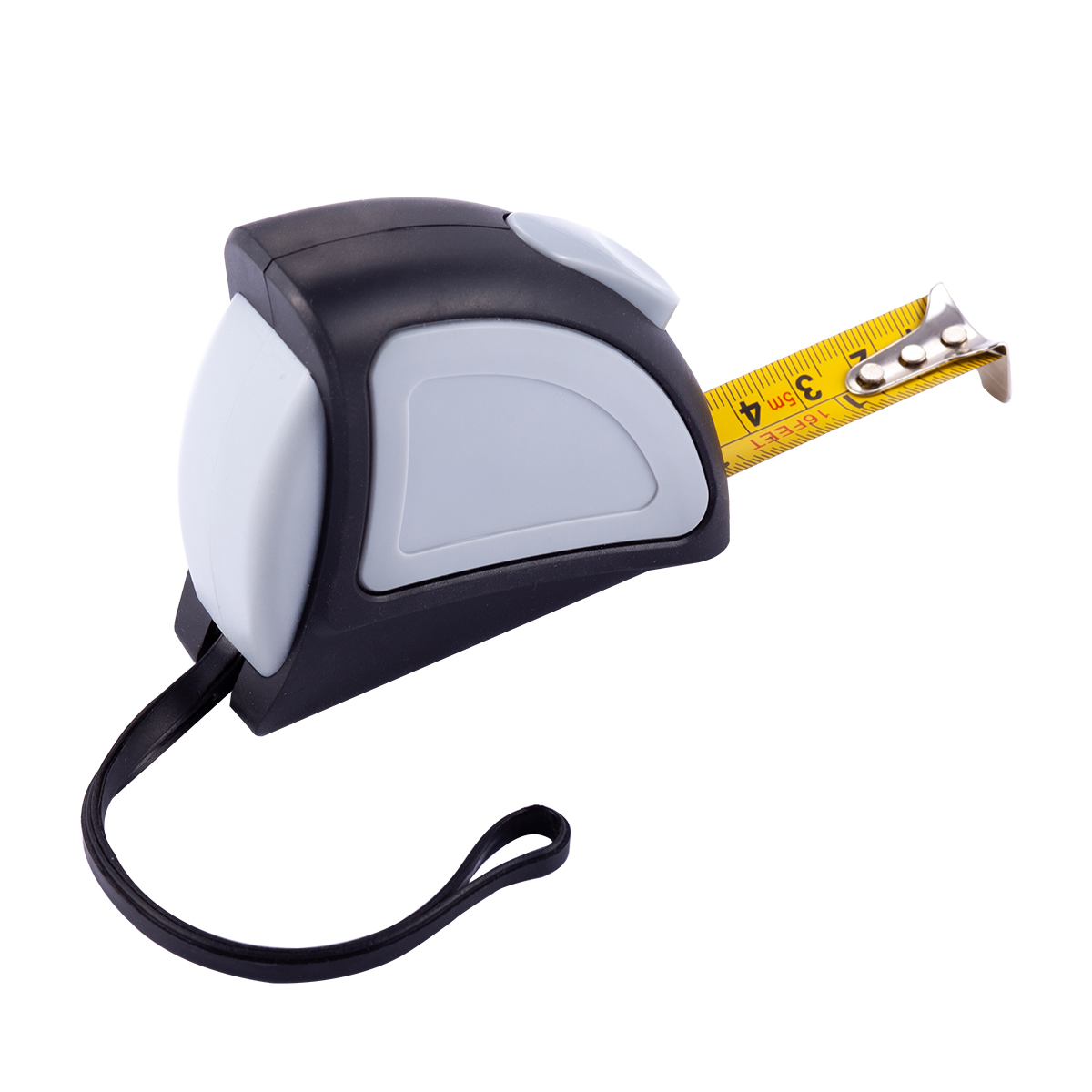 R17632.21 - Zwijana miarka 5 m Rigorous, szary