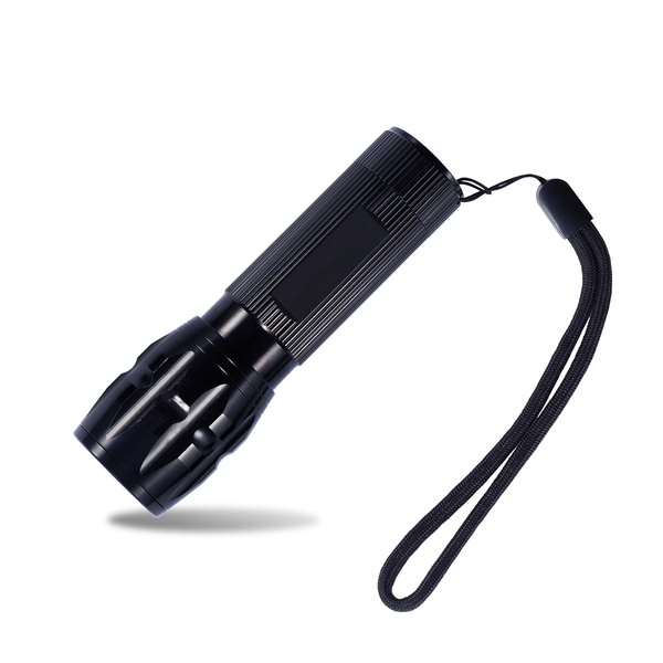 R35691.02.O - Latarka rowerowa Wheels Alight, czarny 