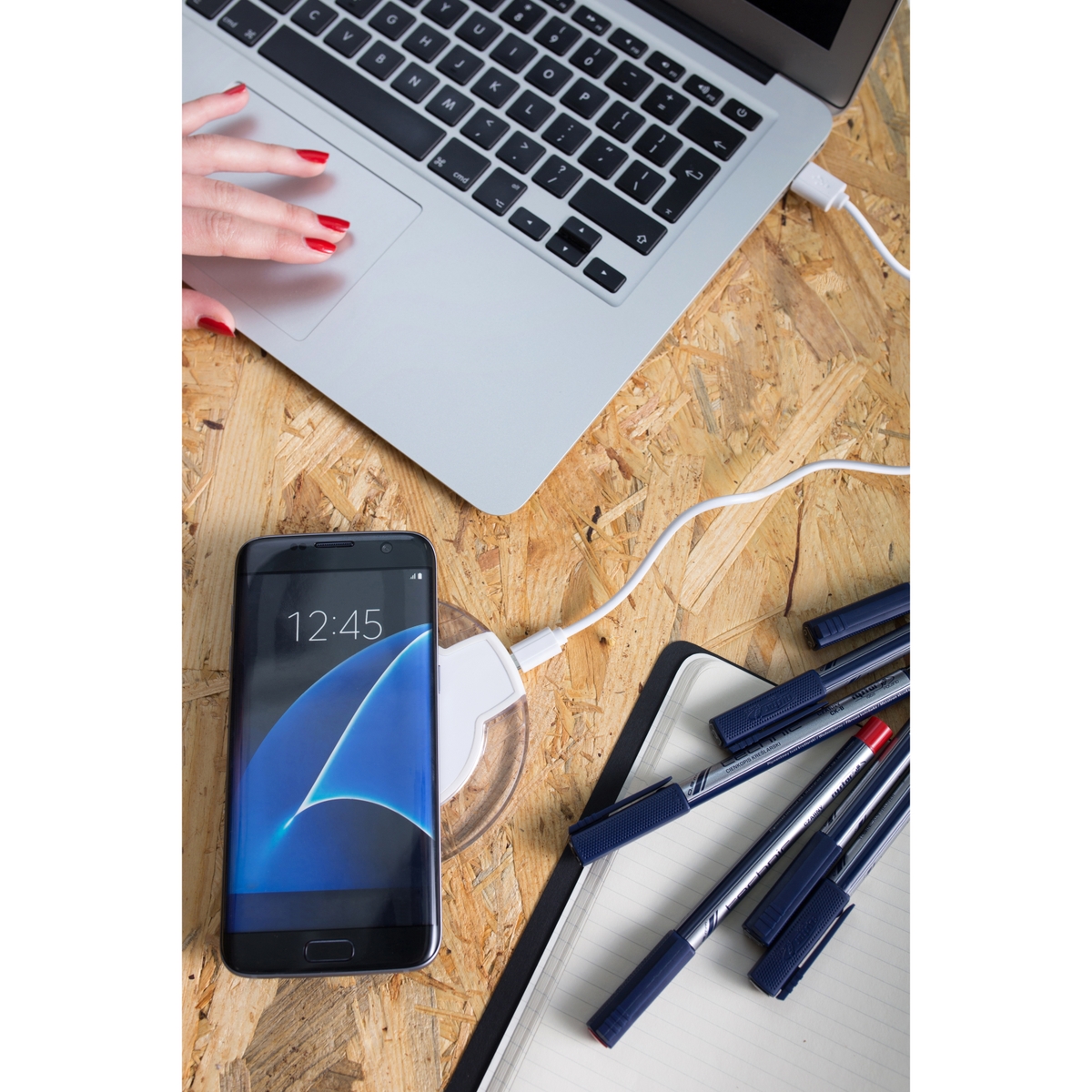 R50170.06.O - Ładowarka indukcyjna Call-ready, biały