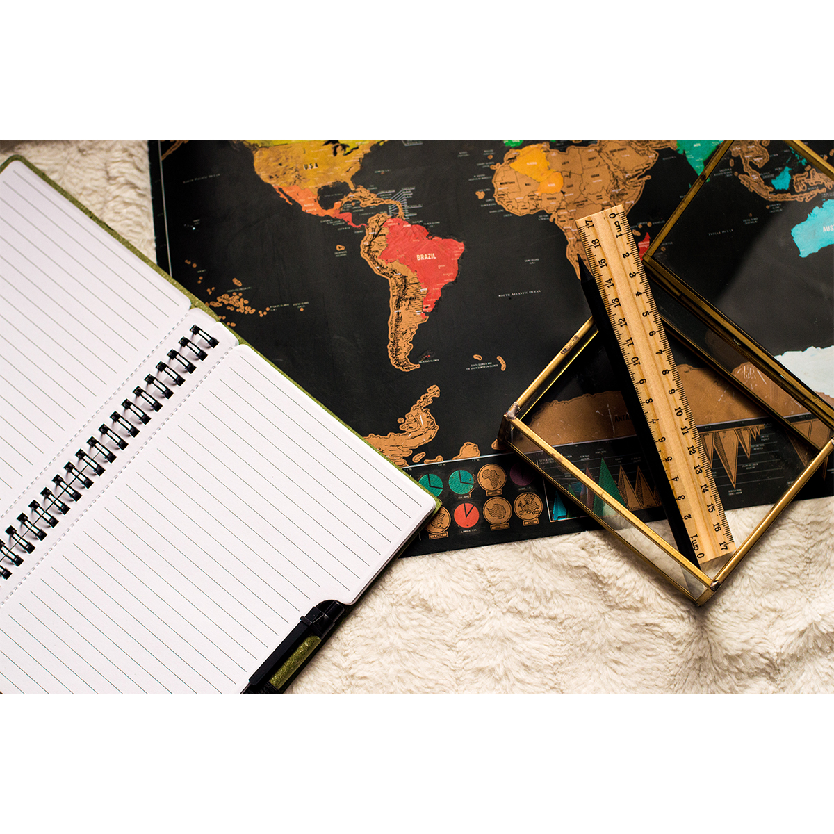 R64246.02 - Notatnik Telde A5, czarny