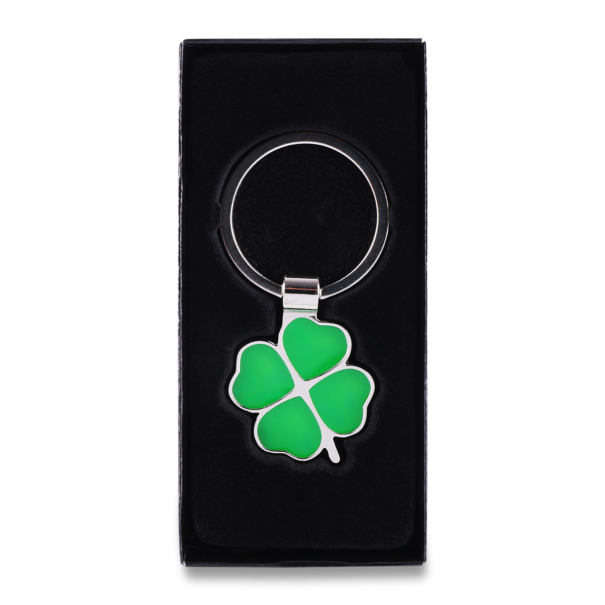 R73188.05 - Brelok Clover Luck, zielony/srebrny