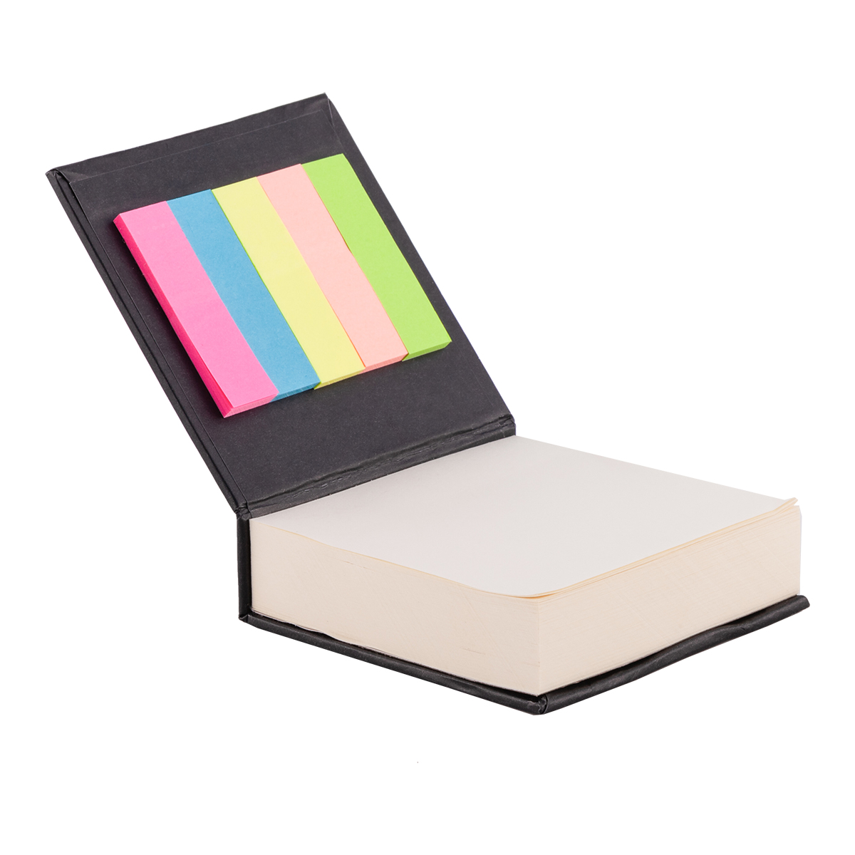 R73674.02 - Blok z karteczkami, czarny