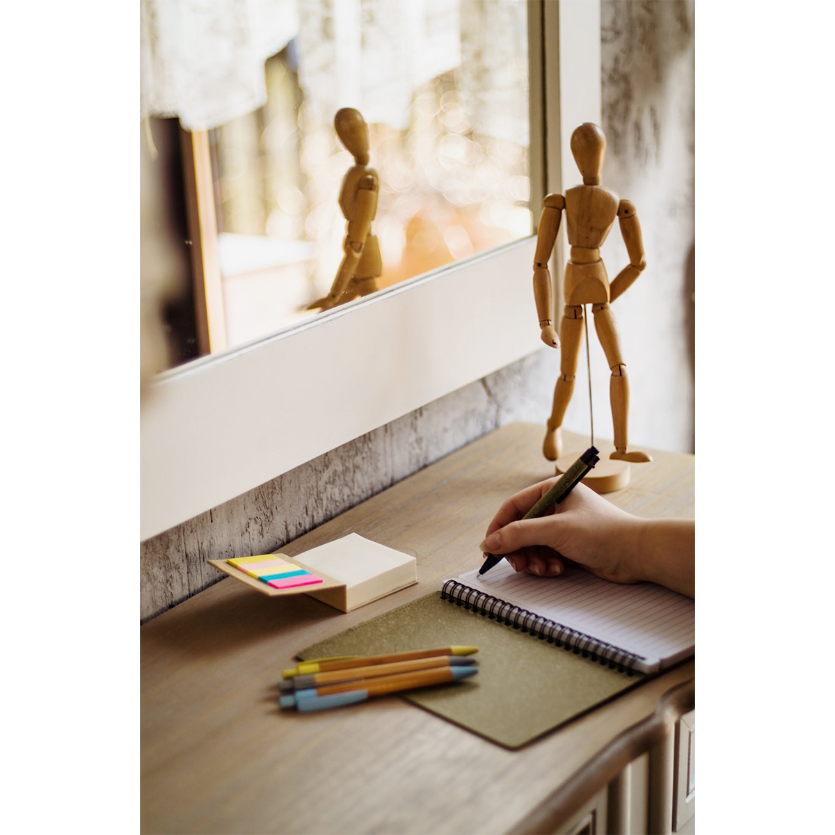 R73674.13 - Blok z karteczkami, beżowy