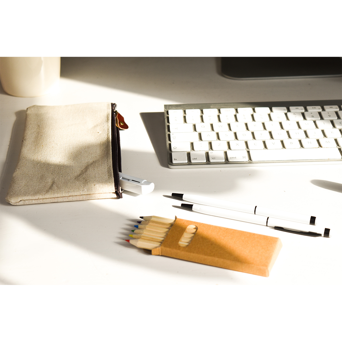 R73778.10 - Zestaw kredek 9 cm, brązowy